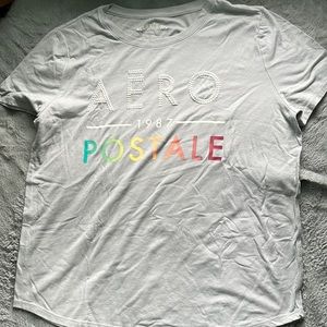 Aeropostale graphic logo tee